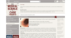 Desktop Screenshot of medscicaserep.com